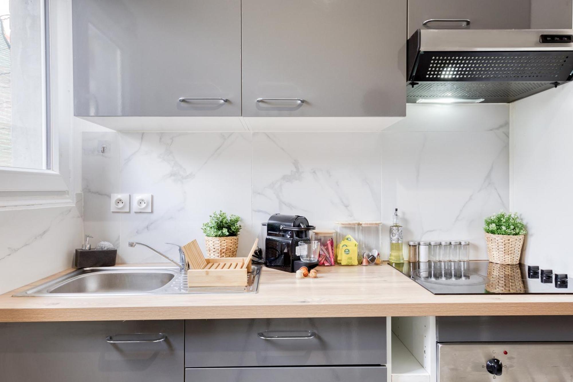 Appartement - 4 Personnes - Parking Prive - Metro 7 - Rer B Ла-Курнев Екстер'єр фото