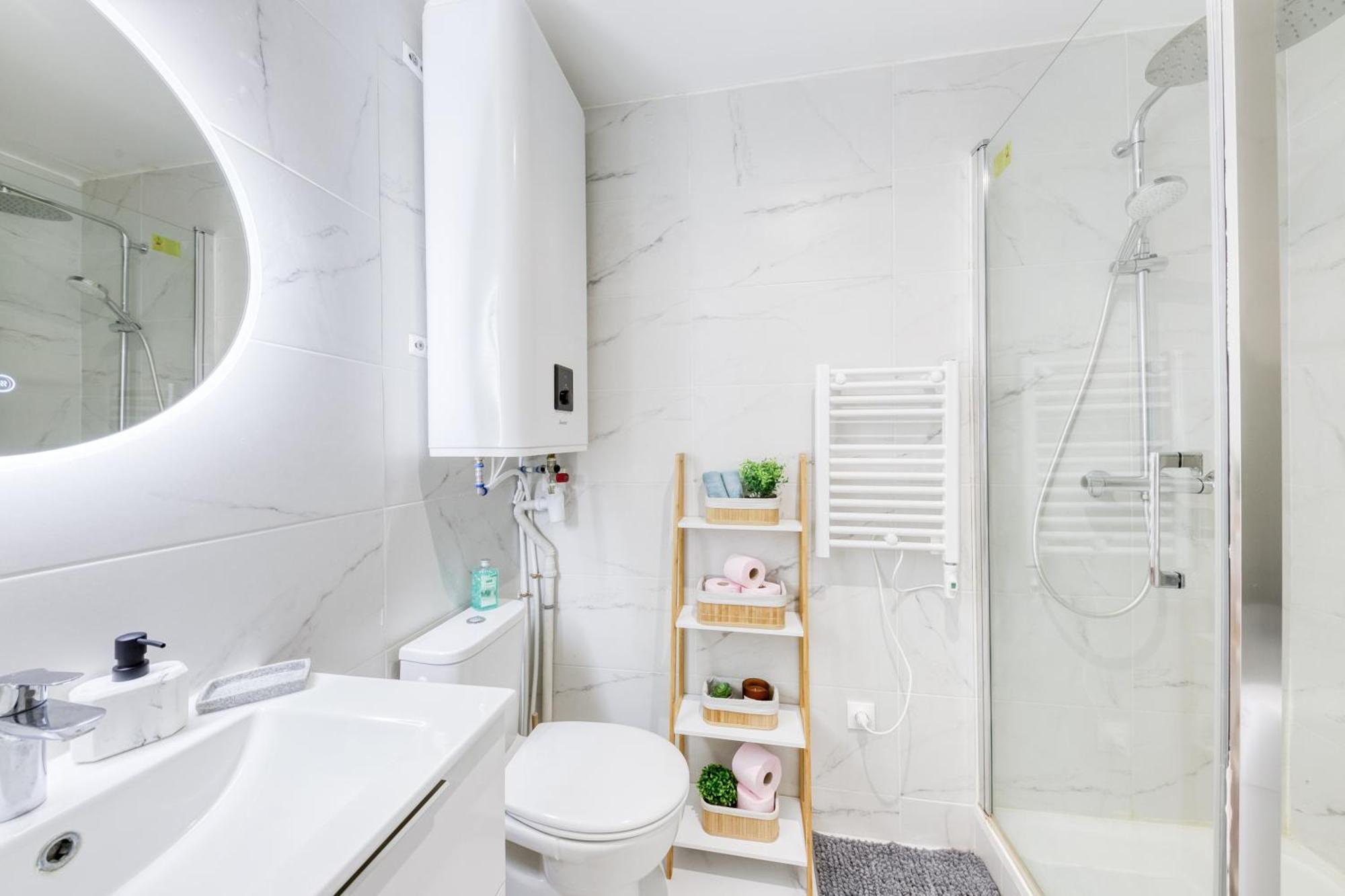 Appartement - 4 Personnes - Parking Prive - Metro 7 - Rer B Ла-Курнев Екстер'єр фото